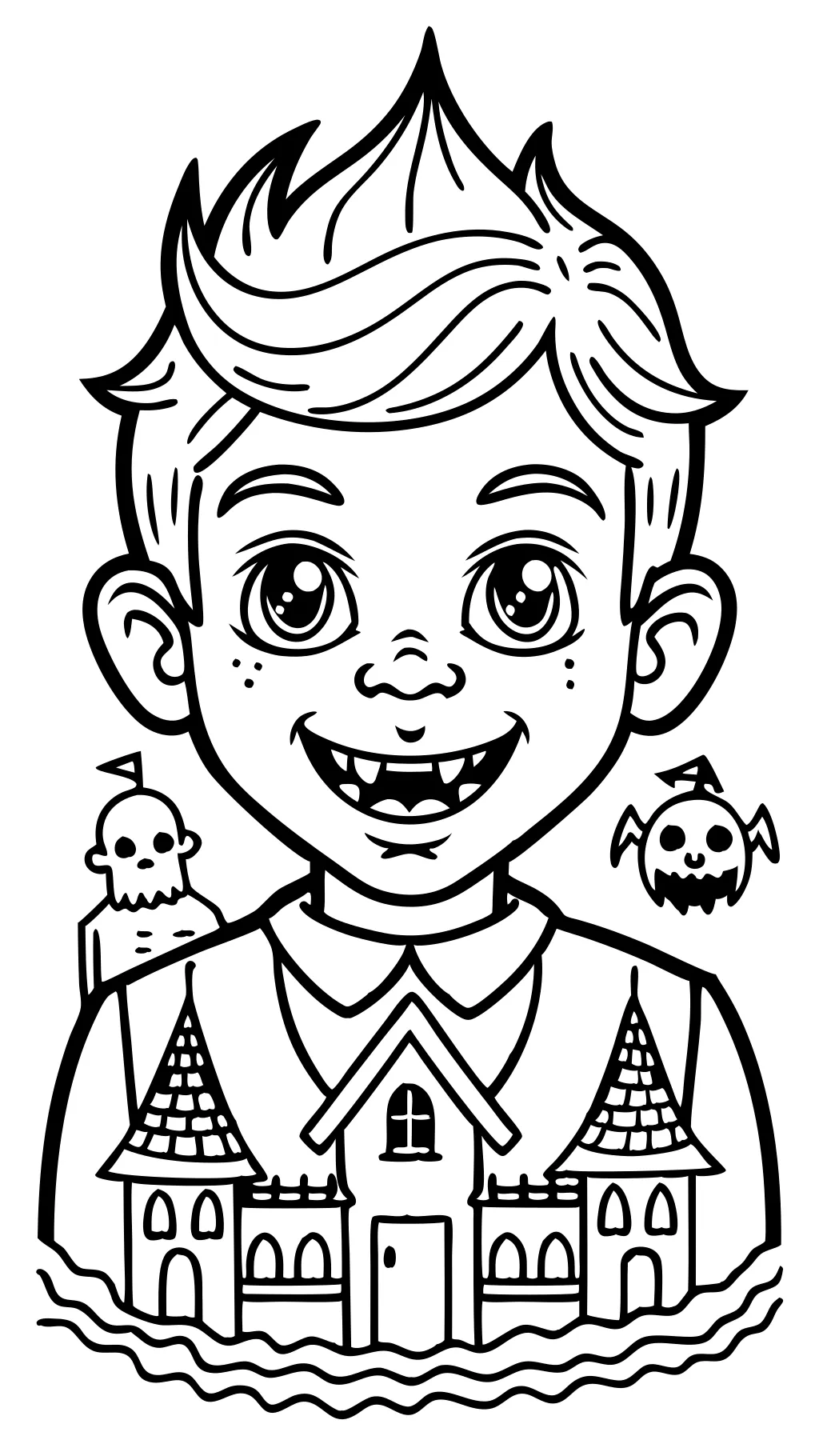 goosebumps coloring pages